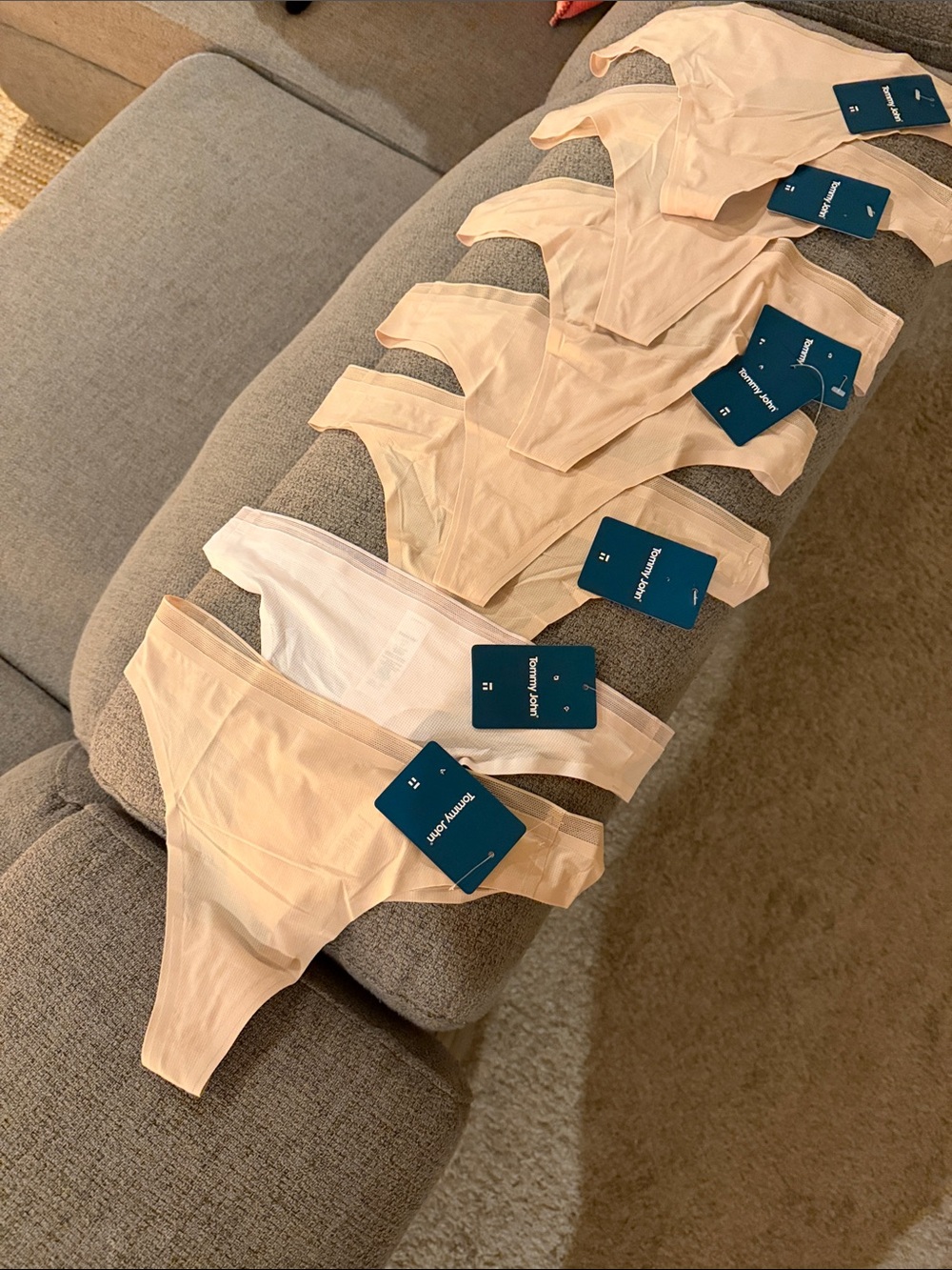 NWT Tommy John Air Thong 7-Pack Lot - Size M [PRICE FIRM]
